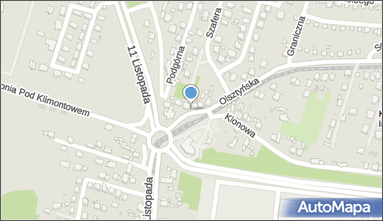 Paczkomat InPost SOS71M, Klonowa 74, Sosnowiec 41-218