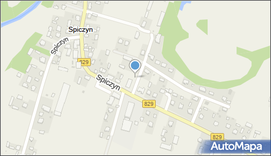 Paczkomat InPost SPIY01M, Spiczyn 12A, Spiczyn 21-077