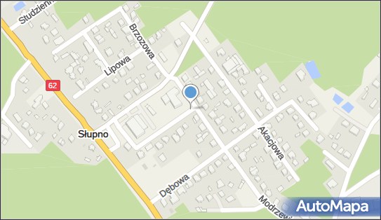 Paczkomat InPost SPN01N, Handlowa 1, Słupno 09-472