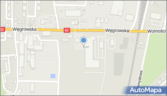 Paczkomat InPost SPO01A, Węgrowska 3A, Sokołów Podlaski 08-300