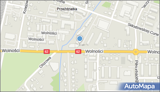 Paczkomat InPost SPO03N, Wolności 60c, Sokołów Podlaski 08-300