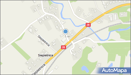 Paczkomat InPost SPTQ01BAPP, Siepietnica 69, Siepietnica 38-340