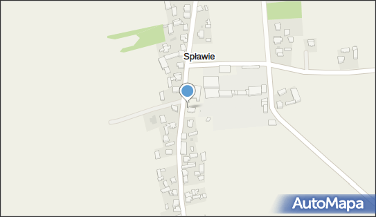 Paczkomat InPost SPVE01BAPP, Spławie 53, Spławie 62-590