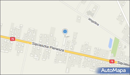 Paczkomat InPost SPZ01M, Sięciaszka Pierwsza 26D 21-400