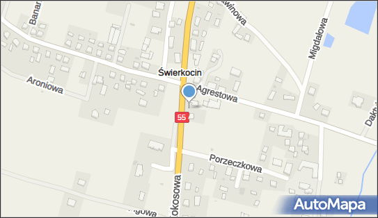 Paczkomat InPost SQCN01BAPP, Kokosowa 22, Świerkocin 86-302