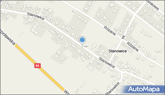 Paczkomat InPost SQY01M, Stanowice 41, Stanowice 55-200