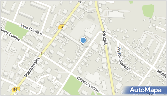 Paczkomat InPost SRC01N, Braci Tułodzieckich 6, Sierpc 09-200