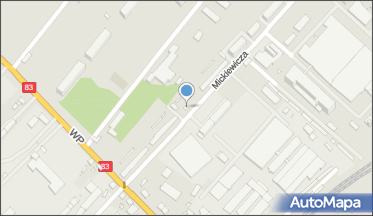 Paczkomat InPost SRD06A, Mickiewicza 5, Sieradz 98-200