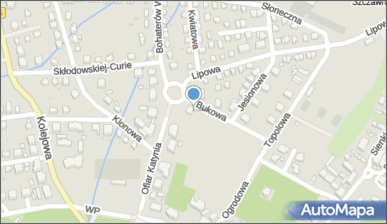 Paczkomat InPost SRX02M, Bukowa 1, Szczawno-Zdrój 58-310