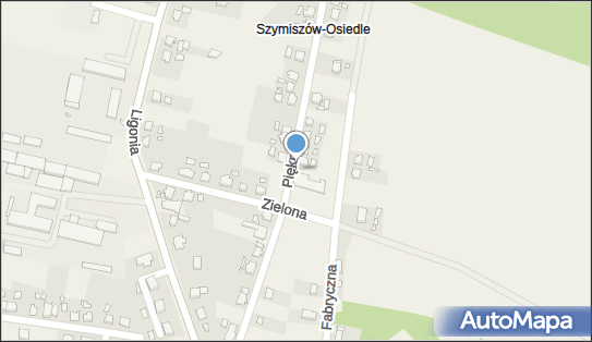 Paczkomat InPost SSM01M, Piękna 2N, Szymiszów 47-161