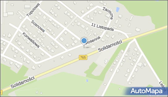 Paczkomat InPost SSW01BAPP, Wiosenna 7, Staszów 28-200