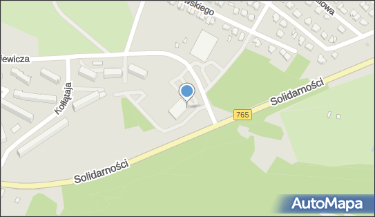 Paczkomat InPost SSW02M, Mickiewicza 62, Staszów 28-200