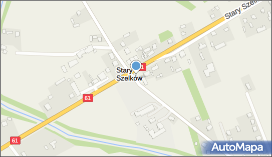 Paczkomat InPost SSZE01APP, Stary Szelków 98, Stary Szelków 06-220