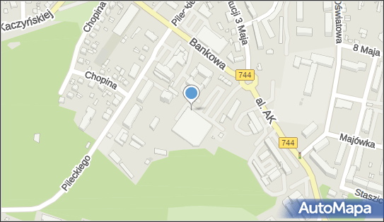 Paczkomat InPost STA01N, Bankowa 1, Starachowice 27-200