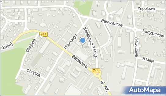 Paczkomat InPost STA19M, Bankowa 8, Starachowice 27-200