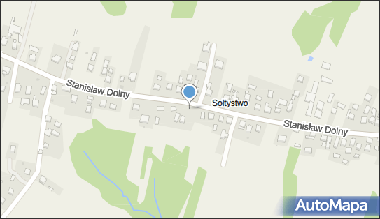 Paczkomat InPost STD01M, Stanisław Dolny 25, Stanisław Dolny 34-130