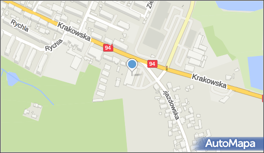 Paczkomat InPost STO01M, Ujazdowska 2A, Strzelce Opolskie 47-100