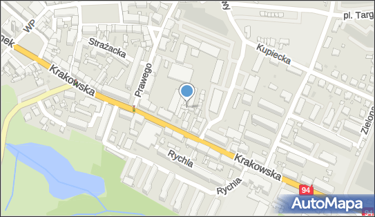 Paczkomat InPost STO04BAPP, Krakowska 31, Strzelce Opolskie 47-100