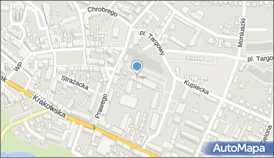 Paczkomat InPost STO04M, Marka Prawego 24C, Strzelce Opolskie 47-100