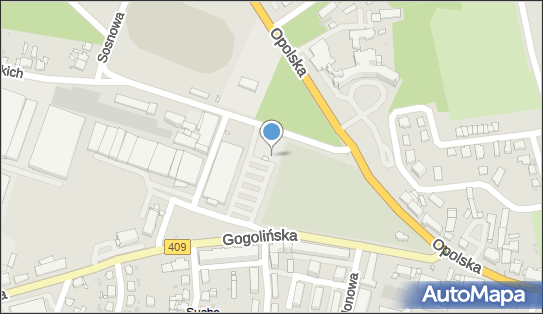 Paczkomat InPost STO07M, Strzelców Bytomskich 1a 47-100