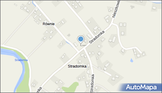 Paczkomat InPost STOA01BAPP, Stradomka 87, Stradomka 32-742