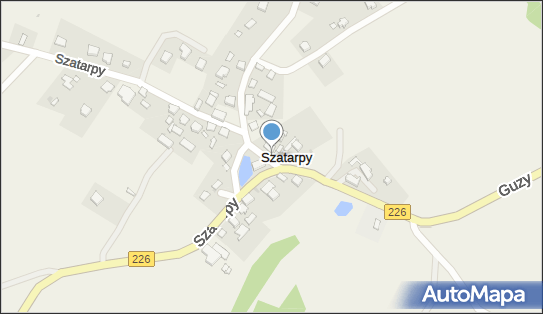 Paczkomat InPost STPY01M, Szatarpy 3, Szatarpy 83-421