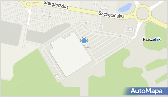 Paczkomat InPost STS01N, Szczecińska 81, Stargard 73-110