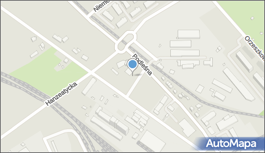 Paczkomat InPost STS03BAPP, Podleśna 13, Stargard 73-110