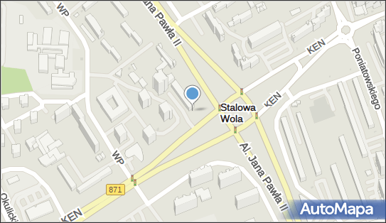 Paczkomat InPost STW17M, Aleje Jana Pawła II 25, Stalowa Wola 37-467