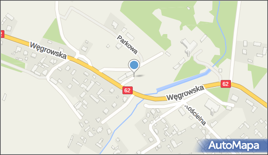 Paczkomat InPost STX01M, Węgrowska 33, Starawieś 07-100