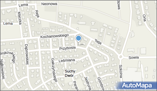 Paczkomat InPost SUDV01BAPP, Przybosia 4, Suchy Dwór 81-198