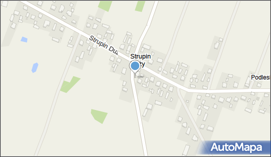 Paczkomat InPost SUDY01BAPP, Strupin Duży 180, Strupin Duży 22-100