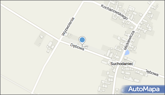 Paczkomat InPost SUHA01BAPP, Dębowa 2, Suchodaniec 47-180