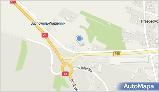 Paczkomat InPost SUHV01BAPP, Suchowola 145, Suchowola 26-020