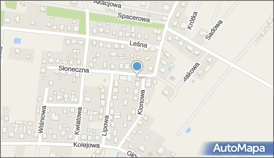 Paczkomat InPost SUI01F, Klonowa 18, Sułkowice 05-650