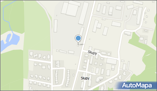 Paczkomat InPost SUX01M, Słupy 42, Słupy 10-381