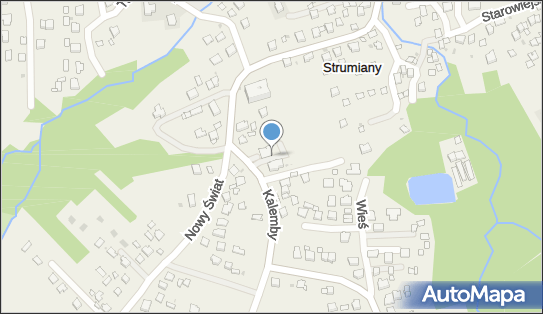 Paczkomat InPost SUY01M, Ks. Kalemby 165, Strumiany 32-002