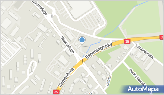 Paczkomat InPost SWI01L, Sikorskiego 10, Świdnica 58-105