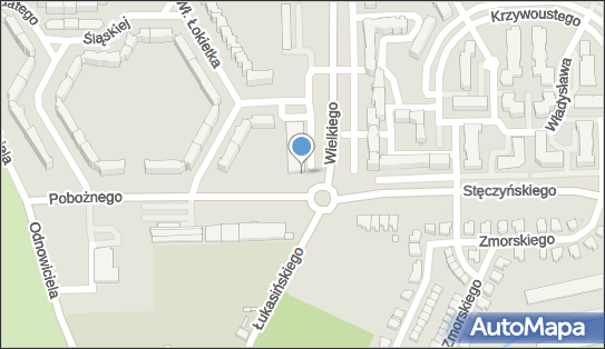 Paczkomat InPost SWI15M, Kazimierza Wielkiego 1, Świdnica 58-105