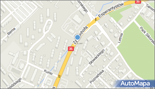 Paczkomat InPost SWI17M, Zamenhofa 5, Świdnica 58-105