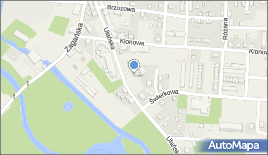 Paczkomat InPost SWW01M, Ułańska 8, Świętoszów 59-726