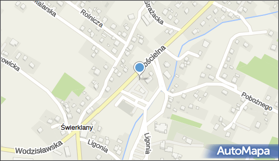 Paczkomat InPost SWY03M, Kościelna 8, Świerklany 44-266