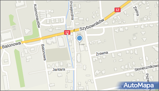 Paczkomat InPost SYI02M, Lotnicza 5, Strzyżewice 64-100