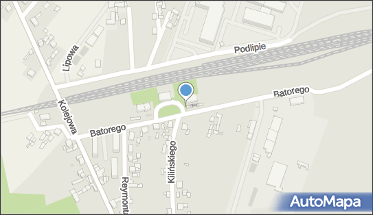 Paczkomat InPost SYK02M, Batorego 8, Stryków 95-010