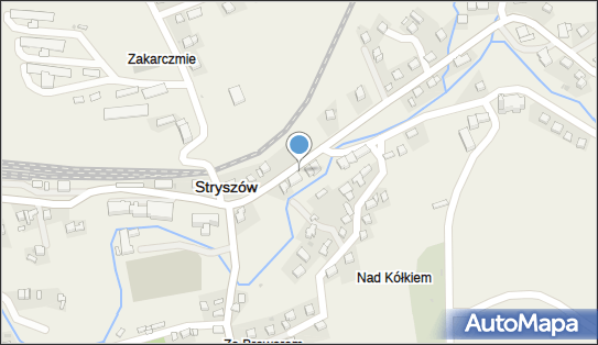 Paczkomat InPost SYS02M, Stryszów 96, Stryszów 34-146