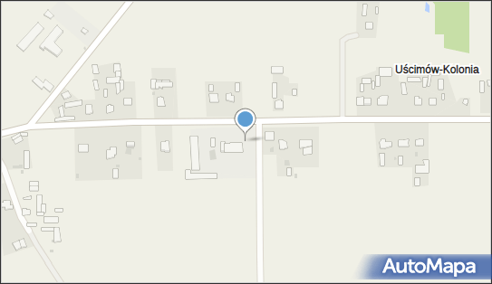 Paczkomat InPost SYU01M, Uścimów 107, Stary Uścimów 21-109