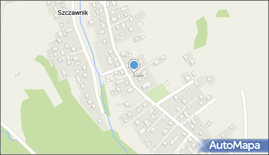 Paczkomat InPost SZAW01BAPP, Szczawnik 19, Szczawnik 33-370