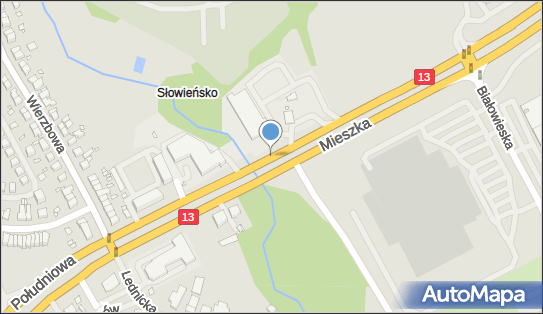 Paczkomat InPost SZC01A, Mieszka I 29, Szczecin 71-007