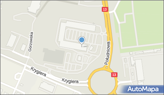 Paczkomat InPost SZC05IM, Południowa 24, Szczecin 71-001