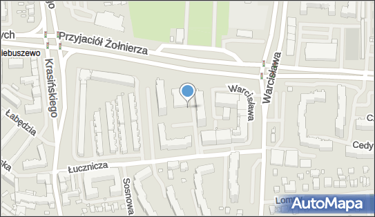 Paczkomat InPost SZC06APP, Łucznicza 64, Szczecin 71-899